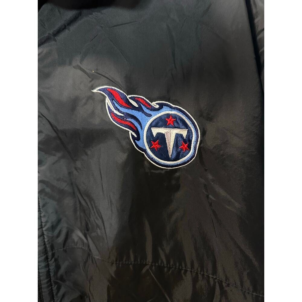 Pro Player Tennessee Titans Revisable Windbreaker Fleece Jacket Men XL Football - Picture 9 of 14